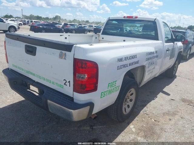 45222272 :رقم المزاد ، 1GCNCPEX5DZ340855 vin ، 2013 Chevrolet Silverado 1500 Work Truck مزاد بيع