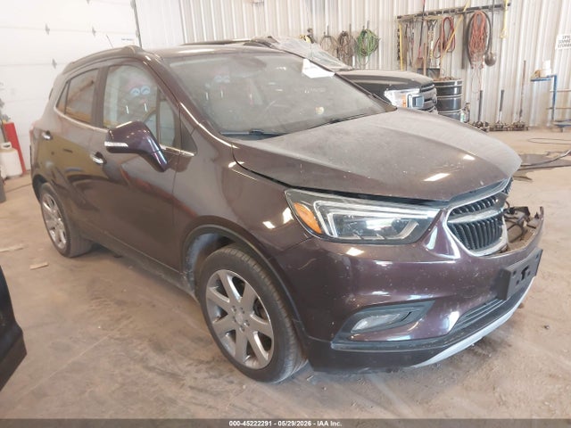 2018 Buick Encore Essence მანქანა იყიდება აუქციონზე, vin: KL4CJCSB8JB533577, აუქციონის ნომერი: 45222291