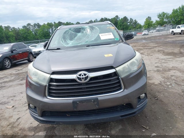 Toyota Highlander Xle V6 2015 5TDJKRFH5FS095189 Image 12