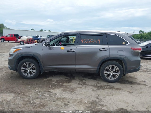 Toyota Highlander Xle V6 2015 5TDJKRFH5FS095189 Image 14
