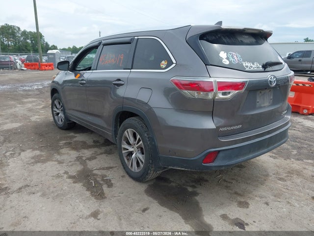 Toyota Highlander Xle V6 2015 5TDJKRFH5FS095189 Image 3