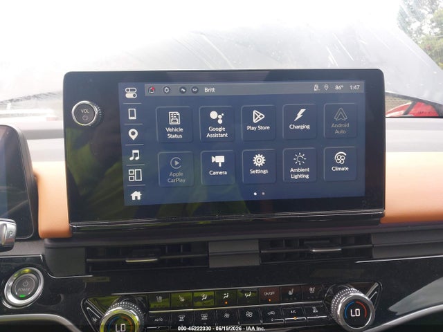 45222330 :رقم المزاد ، 3GPKHZRJ8RS528374 vin ، 2024 Honda Prologue Elite مزاد بيع