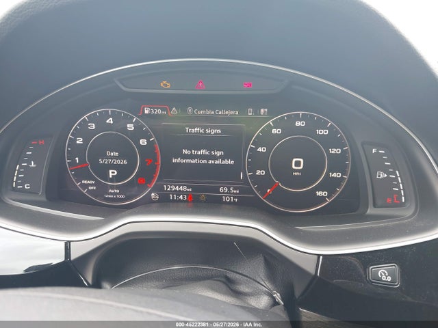 Aukcja sprzedaży 2017 Audi Q7 3.0t Premium, vin: WA1LAAF7XHD006424, numer aukcji: 45222381