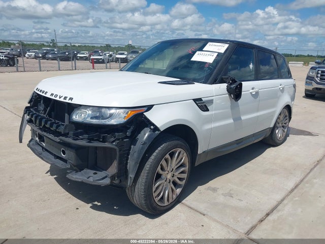 Aukcja sprzedaży 2015 Land Rover Range Rover Sport 3.0l V6 Supercharged Hse, vin: SALWR2VF2FA604508, numer aukcji: 45222394