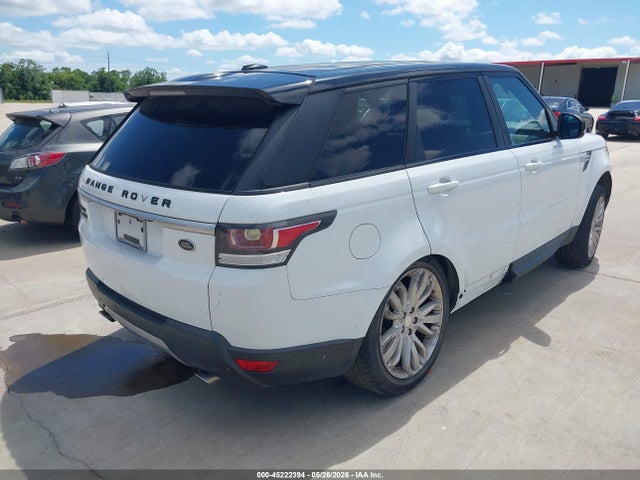Aukcja sprzedaży 2015 Land Rover Range Rover Sport 3.0l V6 Supercharged Hse, vin: SALWR2VF2FA604508, numer aukcji: 45222394