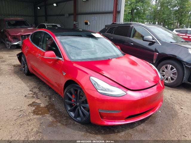 45222428 :رقم المزاد ، 5YJ3E1EC3LF641074 vin ، 2020 Tesla Model 3 Performance Dual Motor All-wheel Drive مزاد بيع