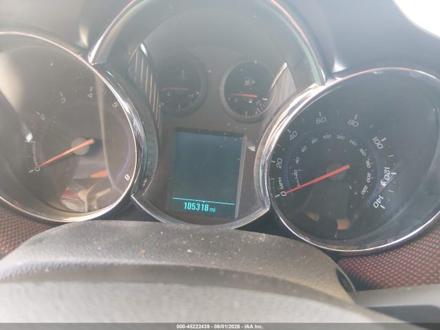 45222439 :رقم المزاد ، 1G1PF5SC0C7386540 vin ، 2012 Chevrolet Cruze 1lt مزاد بيع