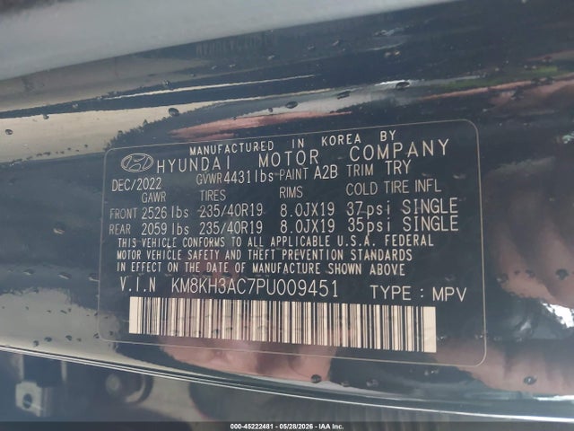 Hyundai KONA N 2023 KM8KH3AC7PU009451 Image 9