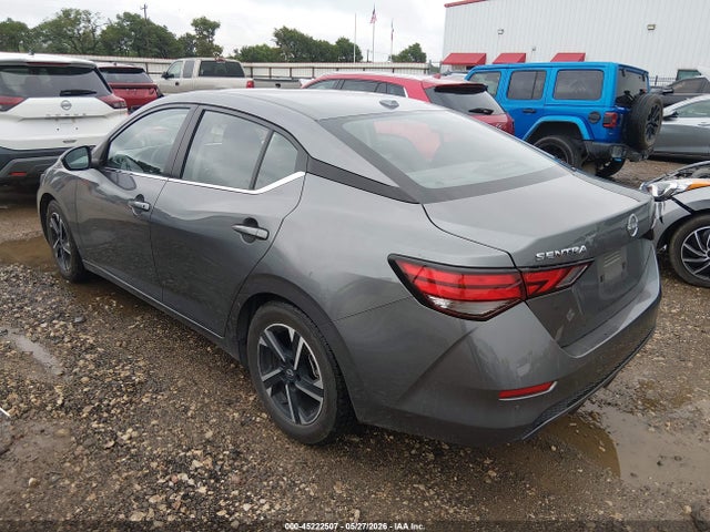 45222507 :رقم المزاد ، 3N1AB8CV1SY303837 vin ، 2025 Nissan Sentra Sv مزاد بيع
