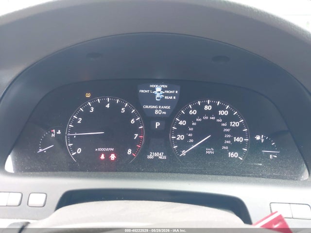 Продаж на аукціоні авто 2010 Lexus Ls 460, vin: JTHCL5EF8A5008400, номер лоту: 45222529
