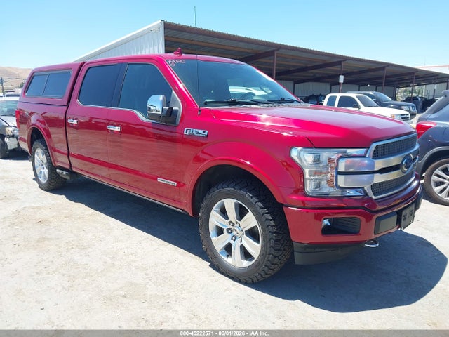 45222571 :رقم المزاد ، 1FTFW1E14KFA81326 vin ، 2019 Ford F-150 Platinum مزاد بيع