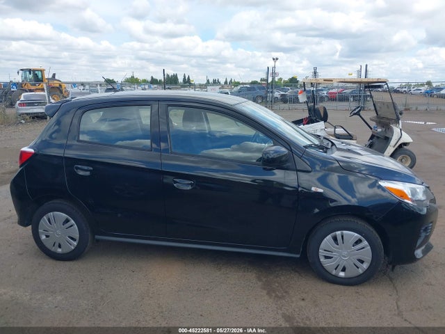 2021 Mitsubishi Mirage Carbonite Edition/es/le მანქანა იყიდება აუქციონზე, vin: ML32AUHJ8MH012739, აუქციონის ნომერი: 45222581