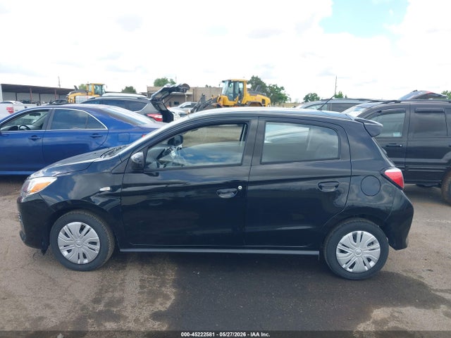 2021 Mitsubishi Mirage Carbonite Edition/es/le მანქანა იყიდება აუქციონზე, vin: ML32AUHJ8MH012739, აუქციონის ნომერი: 45222581