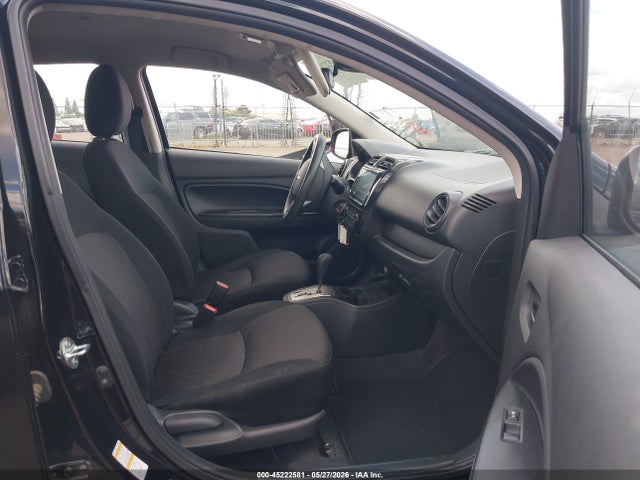 2021 Mitsubishi Mirage Carbonite Edition/es/le მანქანა იყიდება აუქციონზე, vin: ML32AUHJ8MH012739, აუქციონის ნომერი: 45222581