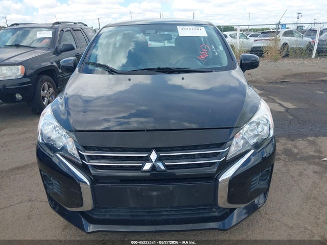 2021 Mitsubishi Mirage Carbonite Edition/es/le მანქანა იყიდება აუქციონზე, vin: ML32AUHJ8MH012739, აუქციონის ნომერი: 45222581