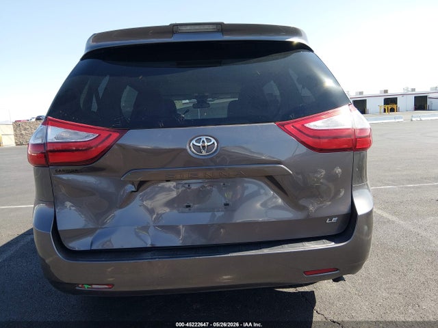 2019 Toyota Sienna Le 8 Passenger მანქანა იყიდება აუქციონზე, vin: 5TDKZ3DC4KS996570, აუქციონის ნომერი: 45222647