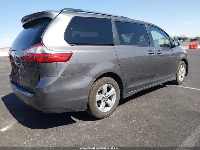 2019 Toyota Sienna Le 8 Passenger მანქანა იყიდება აუქციონზე, vin: 5TDKZ3DC4KS996570, აუქციონის ნომერი: 45222647