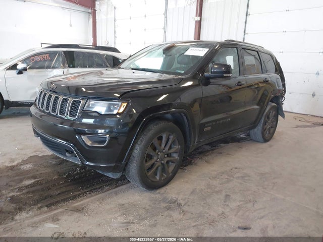 Aukcja sprzedaży 2016 Jeep Grand Cherokee Limited 75th Anniversary, vin: 1C4RJFBG8GC364838, numer aukcji: 45222657