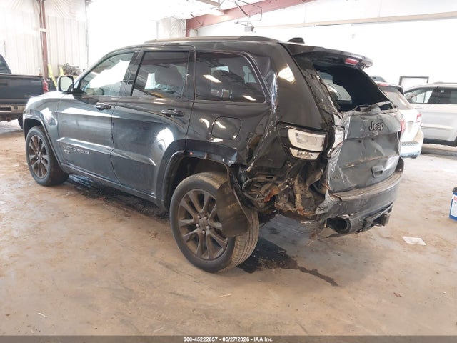 Aukcja sprzedaży 2016 Jeep Grand Cherokee Limited 75th Anniversary, vin: 1C4RJFBG8GC364838, numer aukcji: 45222657