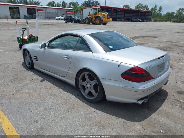 Aukcja sprzedaży 2003 Mercedes-benz Sl 500, vin: WDBSK75F53F017935, numer aukcji: 45222658
