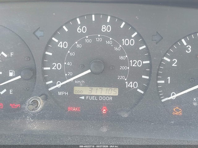 45222718 :رقم المزاد ، JT2BF28K5Y0257264 vin ، 2000 Toyota Camry Xle V6 مزاد بيع