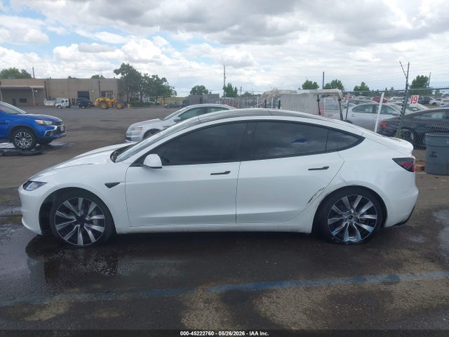 45222760 :رقم المزاد ، 5YJ3E1EB7RF810626 vin ، 2024 Tesla Model 3 Long Range Dual Motor All-wheel Drive مزاد بيع
