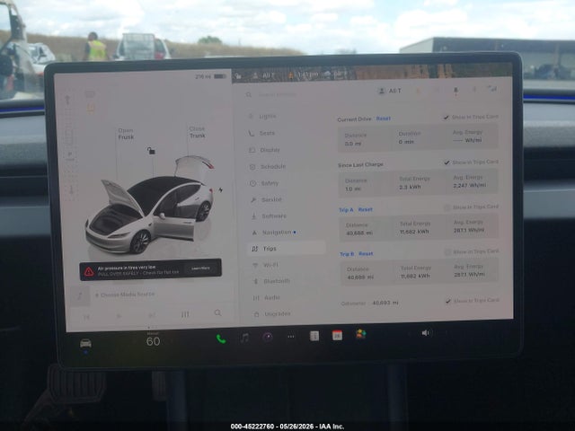 45222760 :رقم المزاد ، 5YJ3E1EB7RF810626 vin ، 2024 Tesla Model 3 Long Range Dual Motor All-wheel Drive مزاد بيع