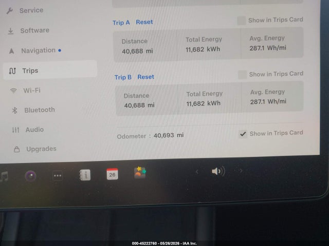 45222760 :رقم المزاد ، 5YJ3E1EB7RF810626 vin ، 2024 Tesla Model 3 Long Range Dual Motor All-wheel Drive مزاد بيع
