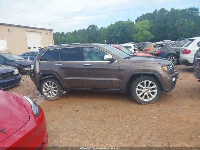 2017 Jeep Grand Cherokee Limited 4x4 მანქანა იყიდება აუქციონზე, vin: 1C4RJFBGXHC799913, აუქციონის ნომერი: 45222774