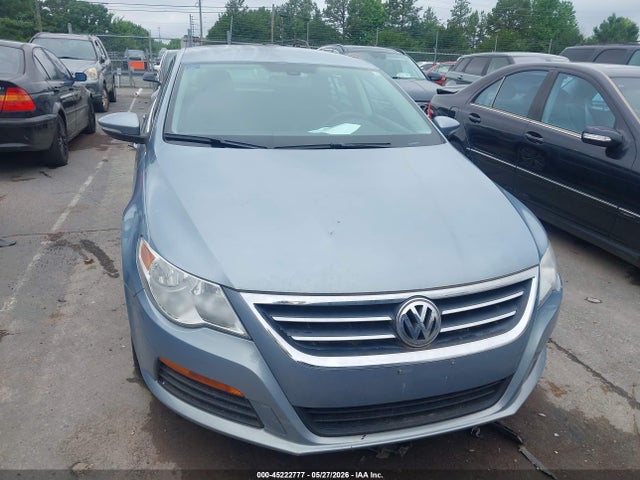 2012 Volkswagen Cc Sport მანქანა იყიდება აუქციონზე, vin: WVWNP7AN6CE544367, აუქციონის ნომერი: 45222777