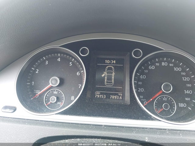 2012 Volkswagen Cc Sport მანქანა იყიდება აუქციონზე, vin: WVWNP7AN6CE544367, აუქციონის ნომერი: 45222777
