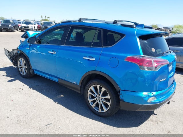Aukcja sprzedaży 2018 Toyota Rav4 Hybrid Limited, vin: JTMDJREV3JD155725, numer aukcji: 45222811
