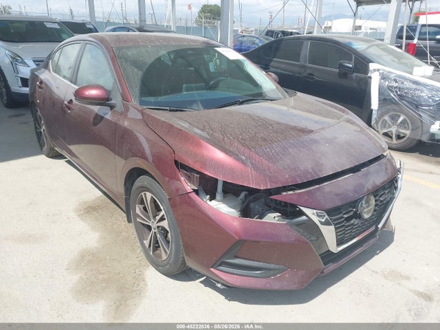Nissan Sentra Sv Xtronic Cvt 2020 3N1AB8CV3LY288100 main image