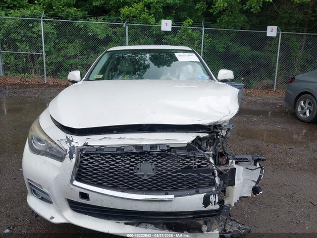 45222843 :رقم المزاد ، JN1BV7AR4EM685641 vin ، 2014 Infiniti Q50 Sport مزاد بيع