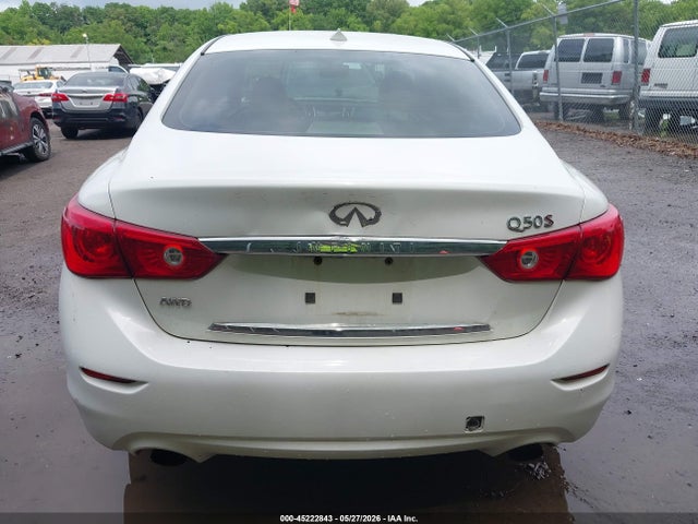 45222843 :رقم المزاد ، JN1BV7AR4EM685641 vin ، 2014 Infiniti Q50 Sport مزاد بيع
