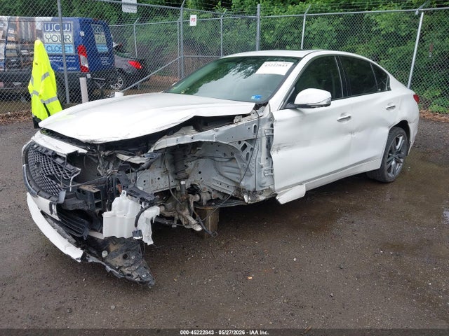 45222843 :رقم المزاد ، JN1BV7AR4EM685641 vin ، 2014 Infiniti Q50 Sport مزاد بيع