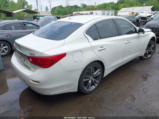 45222843 :رقم المزاد ، JN1BV7AR4EM685641 vin ، 2014 Infiniti Q50 Sport مزاد بيع