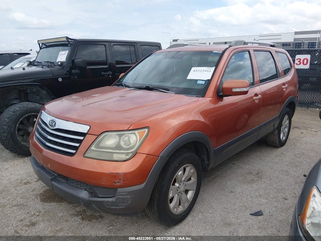 2009 Kia Borrego Lx V6 მანქანა იყიდება აუქციონზე, vin: KNDJH741495026710, აუქციონის ნომერი: 45222951