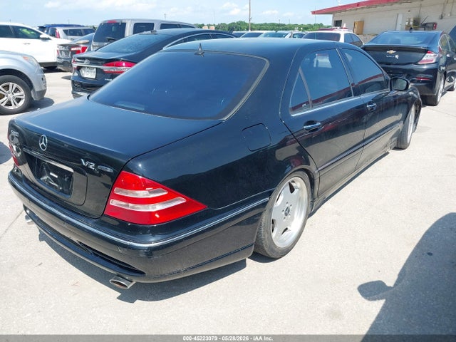 45223079 :رقم المزاد ، WDBNG78J01A189332 vin ، 2001 Mercedes-benz S 600 مزاد بيع