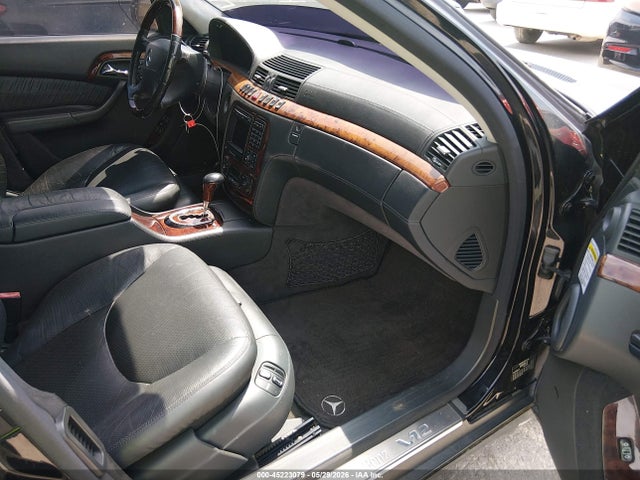 45223079 :رقم المزاد ، WDBNG78J01A189332 vin ، 2001 Mercedes-benz S 600 مزاد بيع