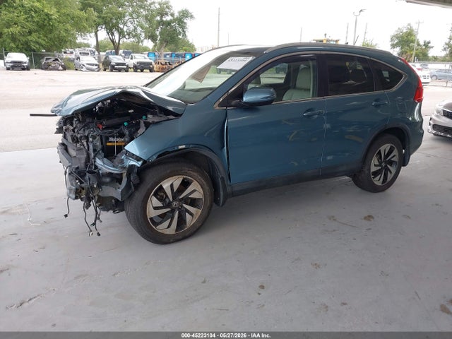 Продажа на аукционе авто 2015 Honda Cr-v Touring, vin: 5J6RM3H94FL011875, номер лота: 45223104