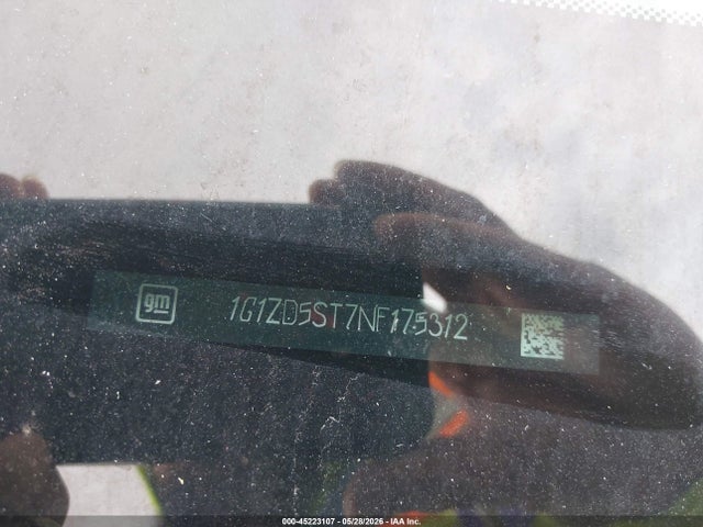 Aukcja sprzedaży 2022 Chevrolet Malibu Fwd Lt, vin: 1G1ZD5ST7NF175312, numer aukcji: 45223107