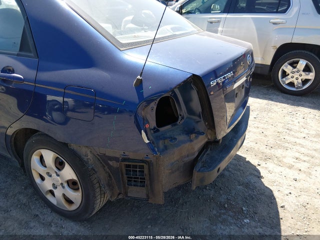 2007 Kia Spectra Ex მანქანა იყიდება აუქციონზე, vin: KNAFE121475481792, აუქციონის ნომერი: 45223115