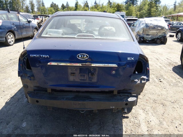 2007 Kia Spectra Ex მანქანა იყიდება აუქციონზე, vin: KNAFE121475481792, აუქციონის ნომერი: 45223115