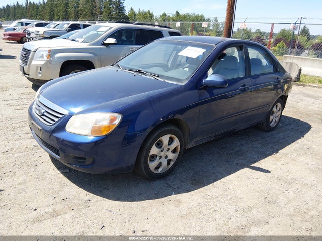 2007 Kia Spectra Ex მანქანა იყიდება აუქციონზე, vin: KNAFE121475481792, აუქციონის ნომერი: 45223115