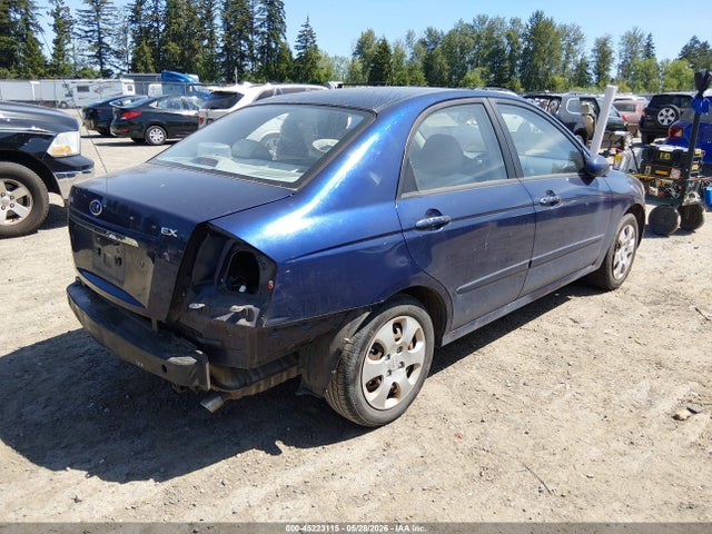2007 Kia Spectra Ex მანქანა იყიდება აუქციონზე, vin: KNAFE121475481792, აუქციონის ნომერი: 45223115