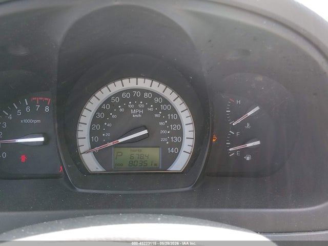 2007 Kia Spectra Ex მანქანა იყიდება აუქციონზე, vin: KNAFE121475481792, აუქციონის ნომერი: 45223115