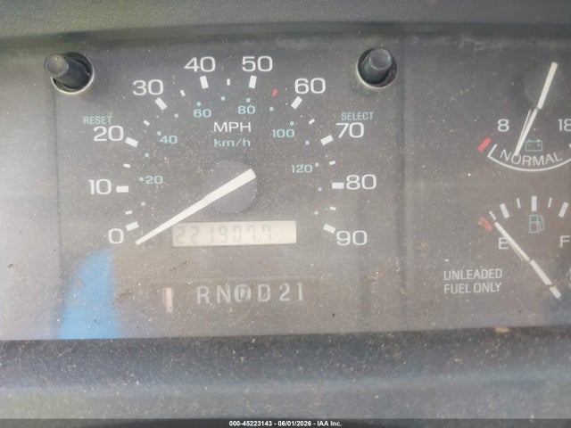 45223143 :رقم المزاد ، 1FMDA31U0PZB80213 vin ، 1993 Ford Aerostar مزاد بيع