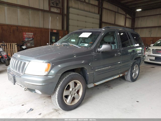 2002 Jeep Grand Cherokee Overland მანქანა იყიდება აუქციონზე, vin: 1J8GW68J02C219256, აუქციონის ნომერი: 45223205