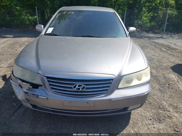 2006 Hyundai Azera Limited/se მანქანა იყიდება აუქციონზე, vin: KMHFC46F66A048587, აუქციონის ნომერი: 45223232